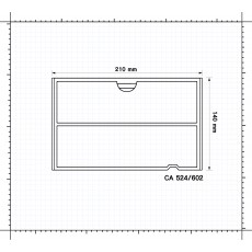 부품박스칸막이CA602용(CA524공용)